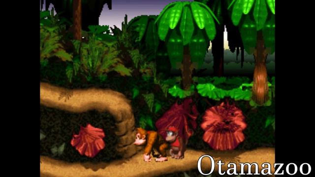 Donkey Kong Country Theme - Otamatone & Kazoo Cover смотреть онлайн