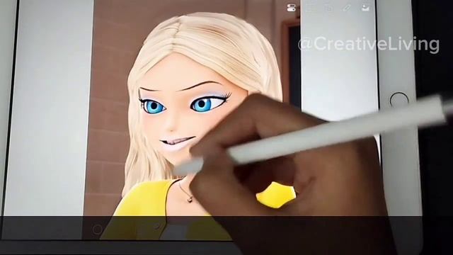 {Ibis Paint X} Glow up tutorial series - How to draw hair?✨ смотреть онлайн