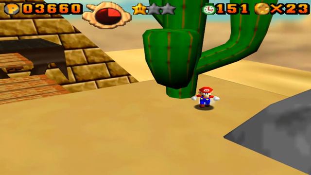 Пирамидная Пустыня - Super Mario 64 Land на русском Языке смотреть онлайн