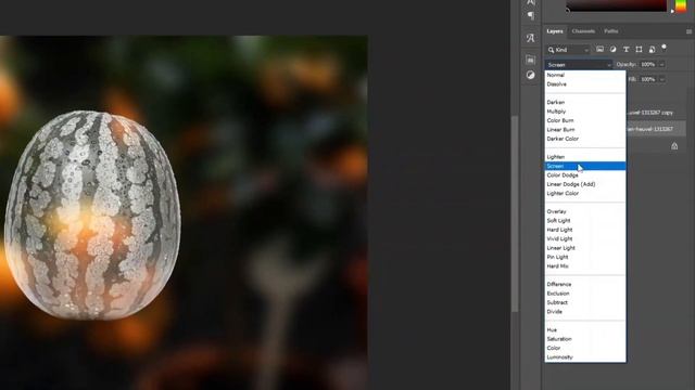 Transparent Effect in Adobe Photoshop || Melon Manipulation Tutorial смотреть онлайн