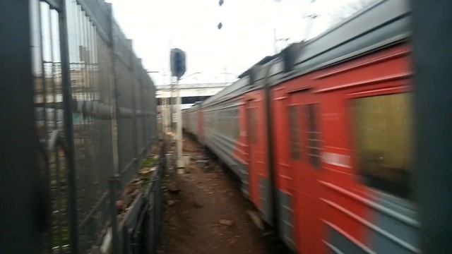 ЭД4М-0203 На станции Беговая смотреть онлайн