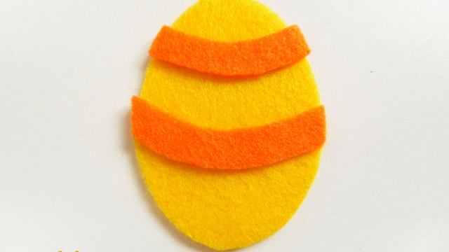 Мастер-класс "Пасхальное яйцо из фетра" | Felt Easter egg. Tutorial смотреть онлайн