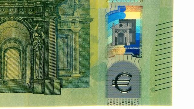 Europa Series  100 Euro Banknote Security Features