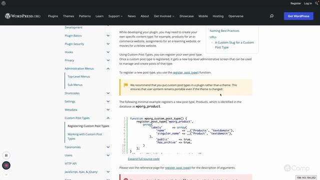 Custom Post Types and Taxonomies - Basics of Post Types смотреть онлайн