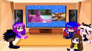 MB Gacha Life: Adrian & Friends React to SMG4 Mario Reacts to Nintendo Memes 5