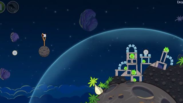 Angry Birds Space Mighty Eagle смотреть онлайн