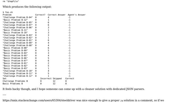Unix & Linux: How to parse Stdout as a mix of CSV and JSON? (3 Solutions!!) смотреть онлайн