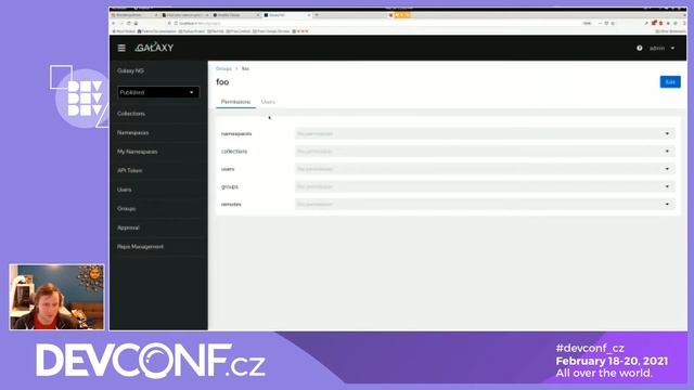 Host your own on premise Ansible Galaxy - DevConf.CZ 2021 смотреть онлайн