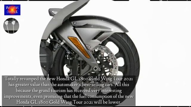 New HONDA GOLDWING GL 1800 2018 - 2021 Tour