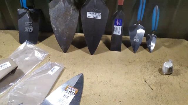 Обзор американской кельмы W.Rose wide 10.5"и сравнение pattern brick trowel. смотреть онлайн