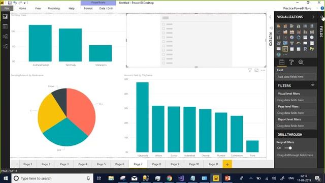 Power BI Session 3 | Power BI Free Training | Power BI in one hour | Power BI GURU смотреть онлайн