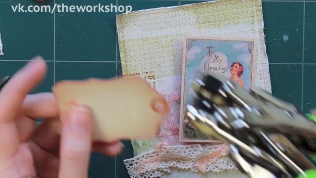 Открытка в стиле Шэбби шик / 8 марта / The Workshop смотреть онлайн