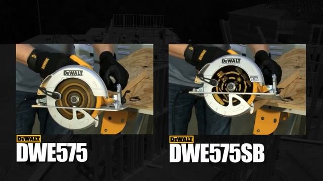 DEWALT DWE575 Circ Saw Electric Brake смотреть онлайн