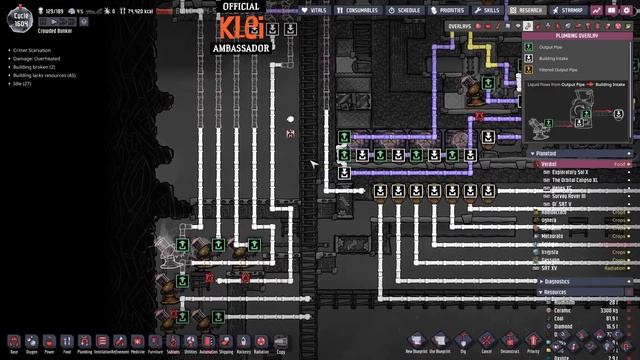 Oxygen Not Included - Most Dupes Record Run - Part 155 смотреть онлайн