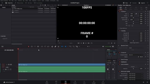 Change Frame Rate | DaVinci Resolve Tutorial