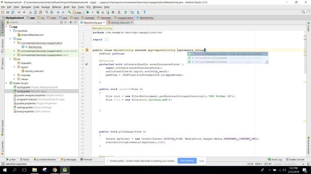PDF Viewer using Android Studio Tutorial Part 3 смотреть онлайн