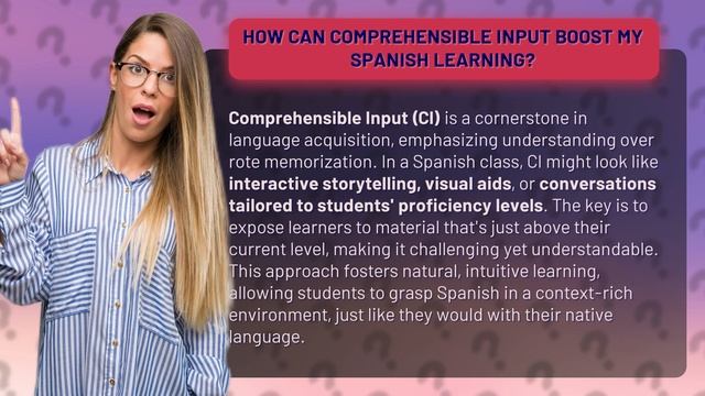 How Can Comprehensible Input Boost My Spanish Learning? смотреть онлайн