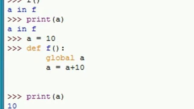 الكلمتان المفتاحيتان: global و nonlocal смотреть онлайн