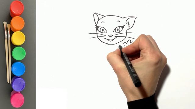 How to Draw My Talking Angela for Kids | ❤️ смотреть онлайн