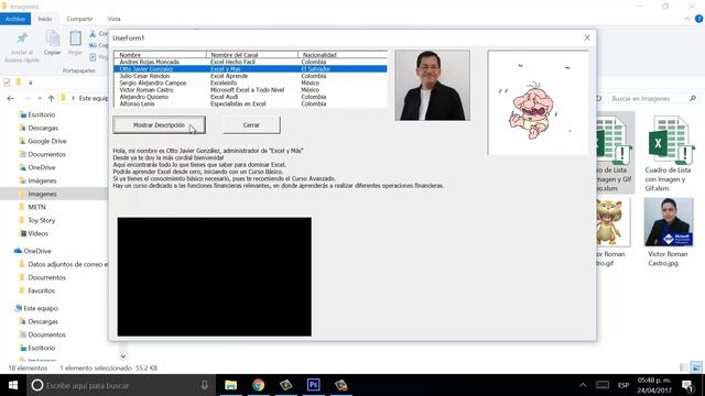 Ocultar excel al ejecutar formulario | Formularios en Excel | Lección 12 смотреть онлайн