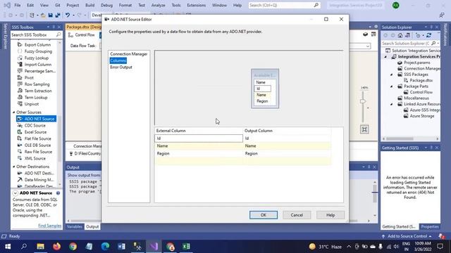 SSIS||How to load MultipleWorkSheets in a Single Excel WorkBook to database in SSIS? смотреть онлайн