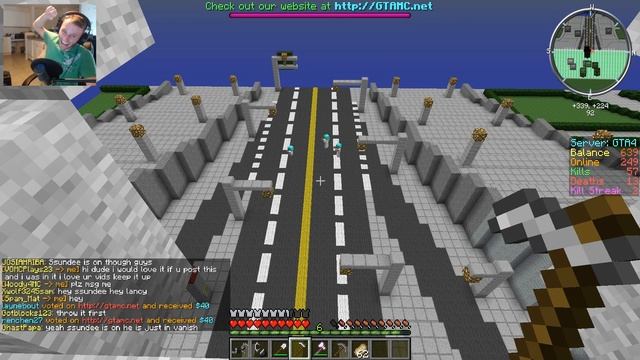 Minecraft Grand Theft Auto Mod 5 - ROADBLOCK OP (GTA 5) смотреть онлайн