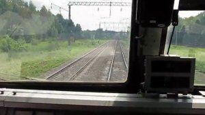 Кабина ЧС8-045. Съемка в движении