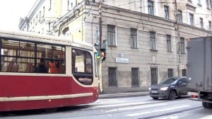 Трамвай ЛМ68М2-3607