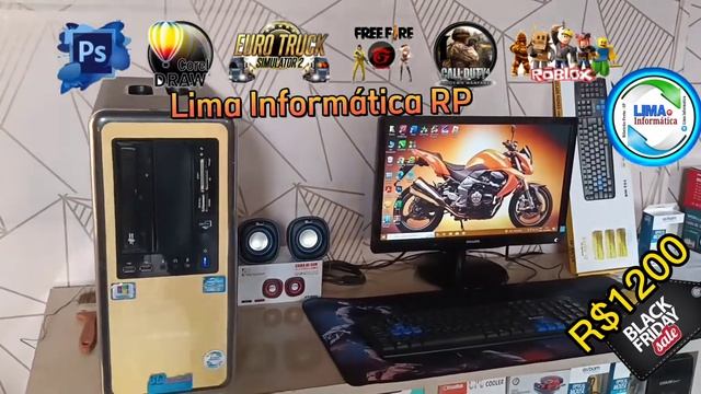 PC i3 3240 - Tela 19 LED смотреть онлайн