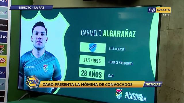 Estos son los 25 convocados que defenderán los colores de la selección boliviana. смотреть онлайн