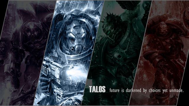 THE CHAOS GODS speak to TALOS | Warhammer 40K Voice Acting смотреть онлайн