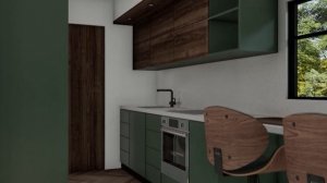 Дизайн дома из морских контейнеров — 40-футовый контейнер High Cube с двумя спальнями, автономный