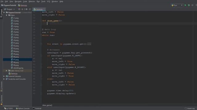 Pygame Tutorial - Part 6 - Character Animation with Sprites смотреть онлайн