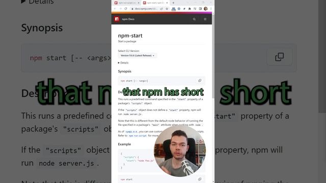 Npm Start vs Npm Run Start - Difference? ? смотреть онлайн