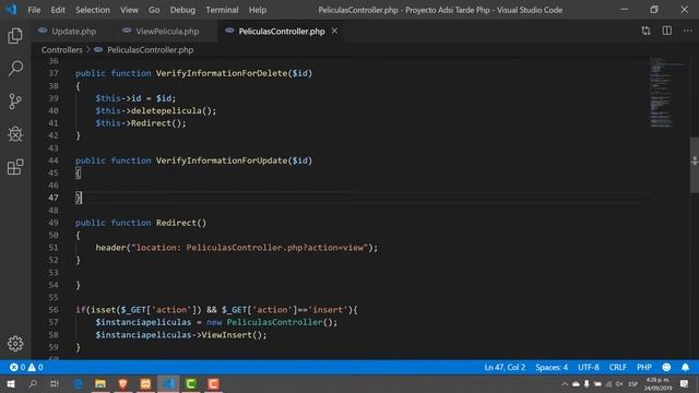 MVC PHP - CRUD Eliminar y Actualizar Con imagen смотреть онлайн