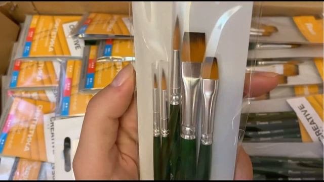 ТОП ЛУЧШИХ КИСТЕЙ ДЛЯ РИСОВАНИЯ / Кисти для акрила / Кисти для гуаши / Кисти для акварели