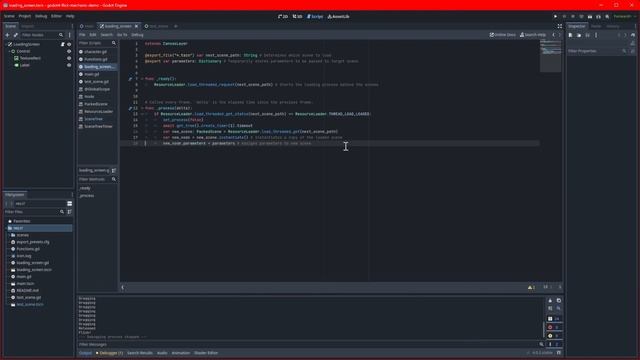 How to Make a Loading Screen that Passes Parameters (Godot 4 Tutorial) смотреть онлайн