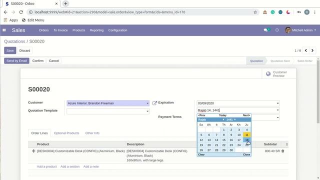Hijri Date Picker | | Odoo Apps | Synconics [ERP] смотреть онлайн