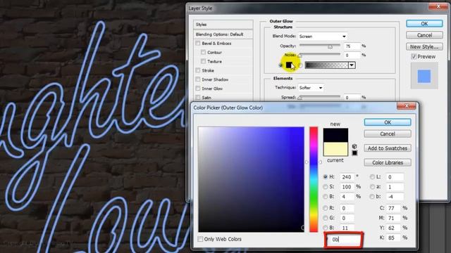 Photoshop Tutorial: NEON! How to Make a Custom, Neon Sign смотреть онлайн