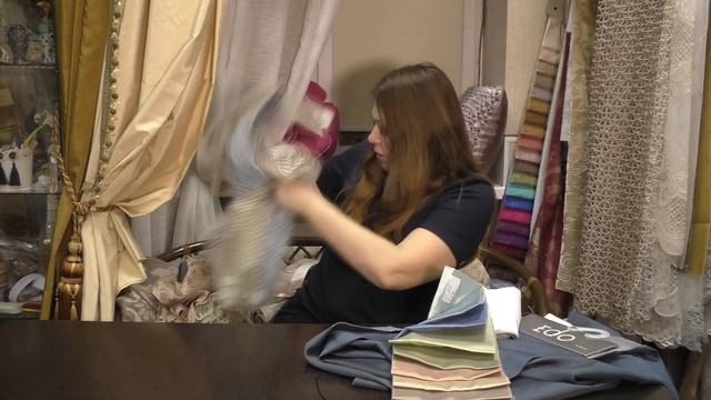 #672. Римская штора для кухни в серых тонах смотреть онлайн