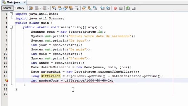 Java Cours درس جافا 99 la classe Date التواريخ في الجافا смотреть онлайн