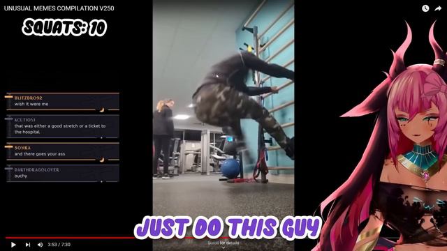 Try Not to Laugh Challenge - IF I LAUGH I SQUAT! смотреть онлайн