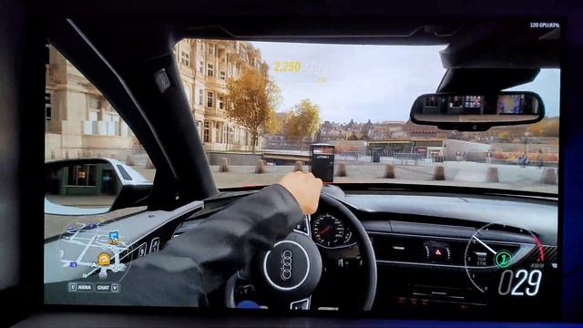 Testing Forza Horizon 4 on LG C1 OLED смотреть онлайн