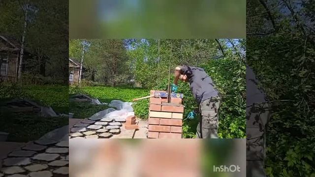 62.Кладка колон из кирпича своими руками.