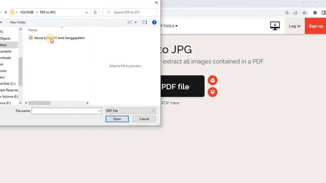 How to Convert PDF File to JPG II PDF Document to Image II PDF to JPG смотреть онлайн