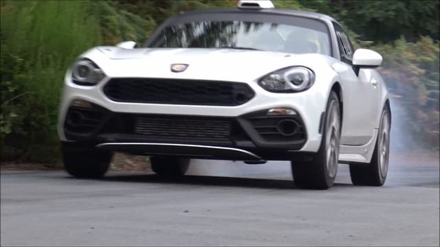 FIRST TEST - FIAT 124 ABARTH R-GT - SOUND & SHOW смотреть онлайн