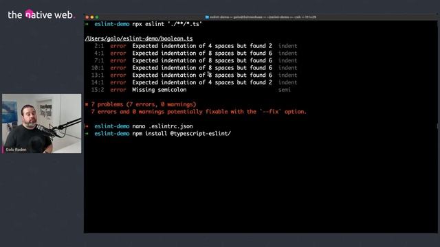 ESLint und TypeScript in der Praxis // deutsch смотреть онлайн