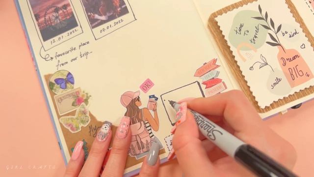 МОЙ ДНЕВНИК - ИДЕИ КРАСИВЫХ ДНЕВНИКОВ ПУТЕШЕСТВИЙ смотреть онлайн