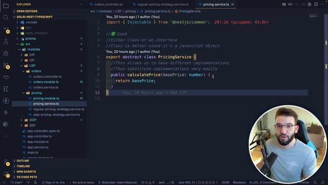 The Right way to write Nest.js & Typescript clean-code - SOLID смотреть онлайн