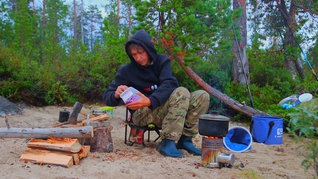 Окунь в походной пароварке.#9 смотреть онлайн